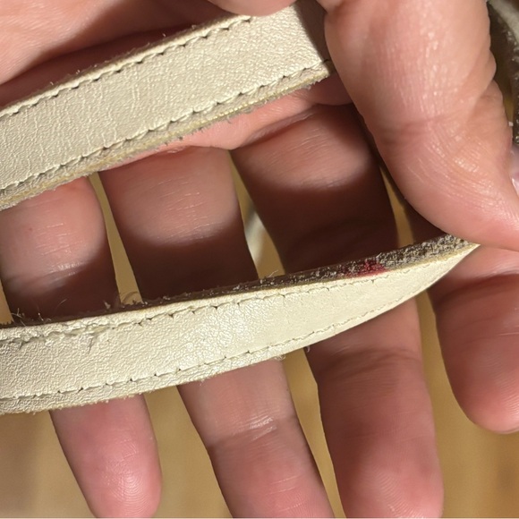 White/bone Vintage Coach convertible clutch shoulder bag - Picture 16 of 16